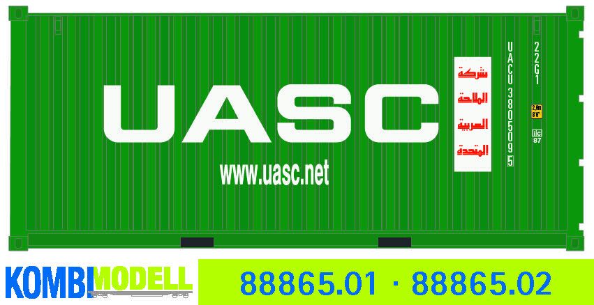 Kombimodell 88865.01 Ct 20' (22G1) »UASC« (grün) ═ SoSe 
